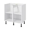 Castorama Caisson Bas De Cuisine GoodHome Caraway Blanc H. 72 Cm X L. 80 Cm excellents soldes 7