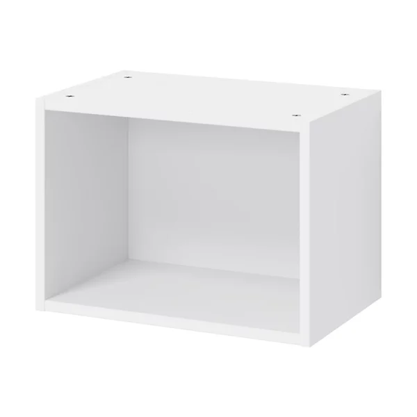 à prix très bas Castorama Caisson Haut De Cuisine Ouvert GoodHome Caraway Blanc H. 36 Cm X L. 50 Cm 1