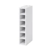 Castorama Caisson Range Bouteilles GoodHome Caraway Blanc H. 72 Cm X L. 15 Cm livraison la plus rapide 5