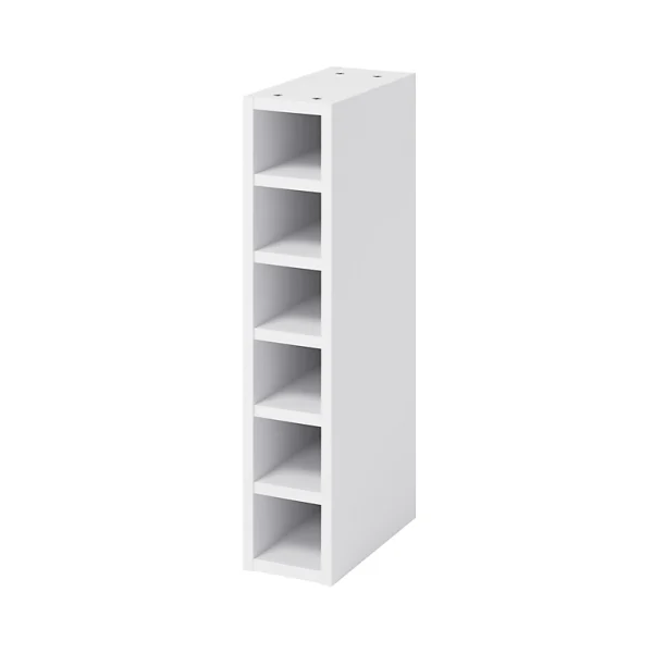 Castorama Caisson Range Bouteilles GoodHome Caraway Blanc H. 72 Cm X L. 15 Cm livraison la plus rapide 1