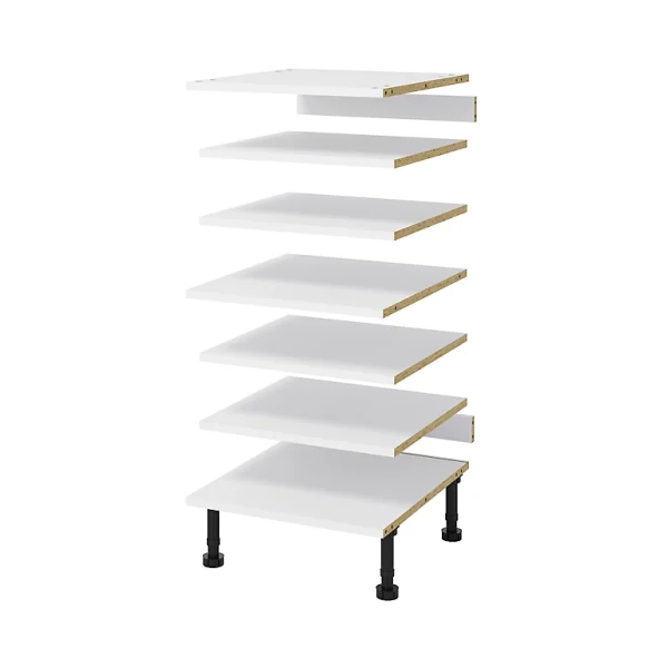 REMISE allant Castorama Étagère Pour Colonne GoodHome Cicely L. 50 Cm X P. 57 Cm, 1 Pièce 1