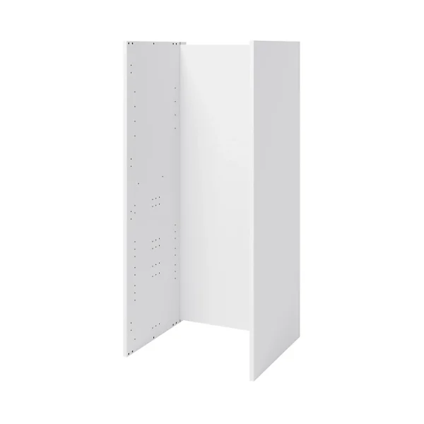 Castorama Structure Pour 1/2 Colonne électroménager GoodHome Caraway Blanc H. 135.1 Cm X L. 60 Cm Couleurs variées 1